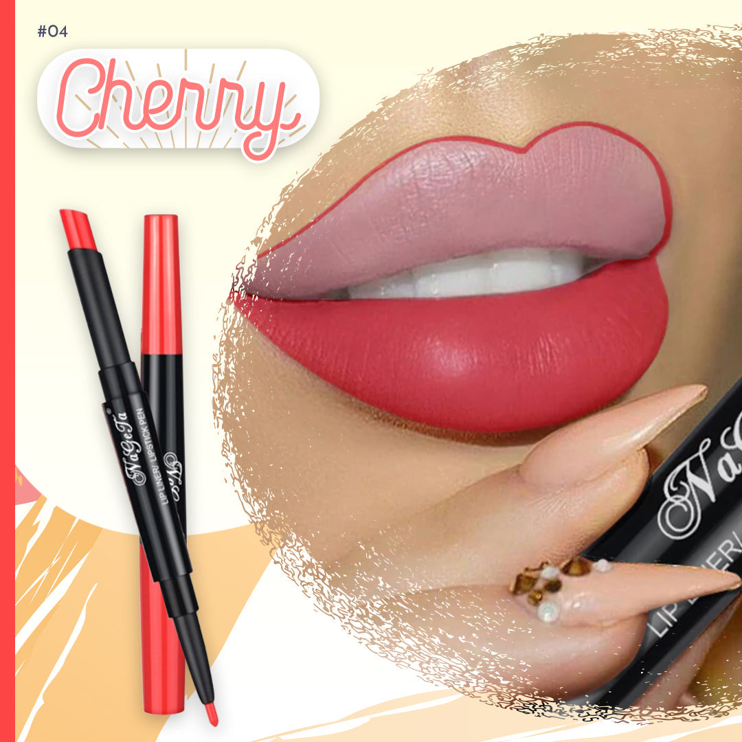 2 in 1 Lip Liner Lipstick