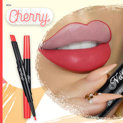 2 in 1 Lip Liner Lipstick