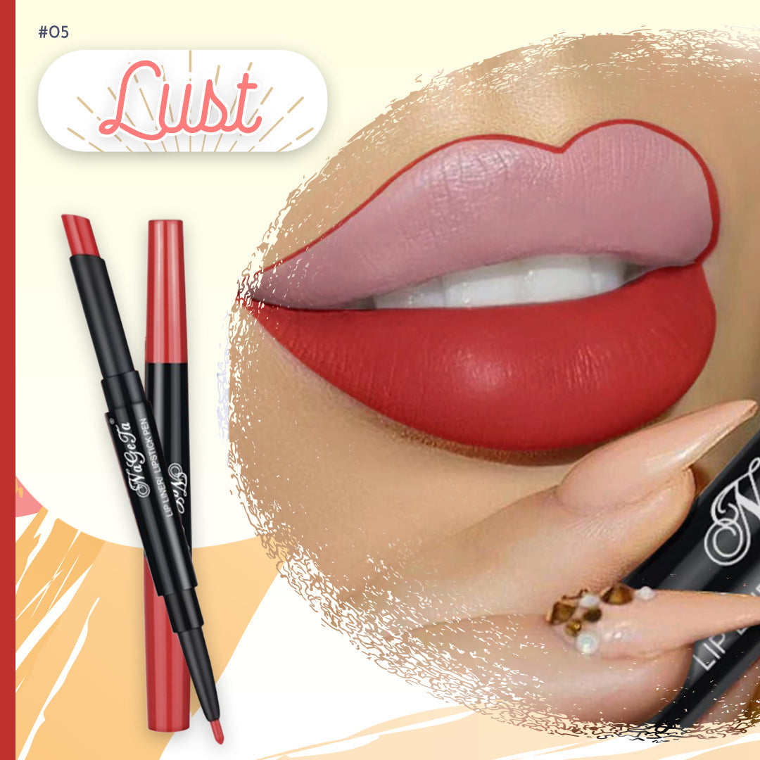 2 in 1 Lip Liner Lipstick