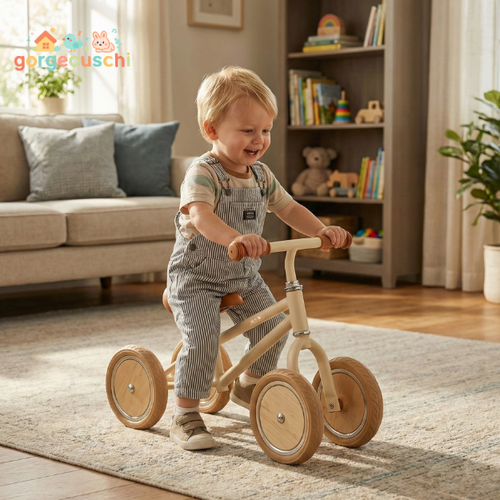 4-Wheel Baby Balance Bike