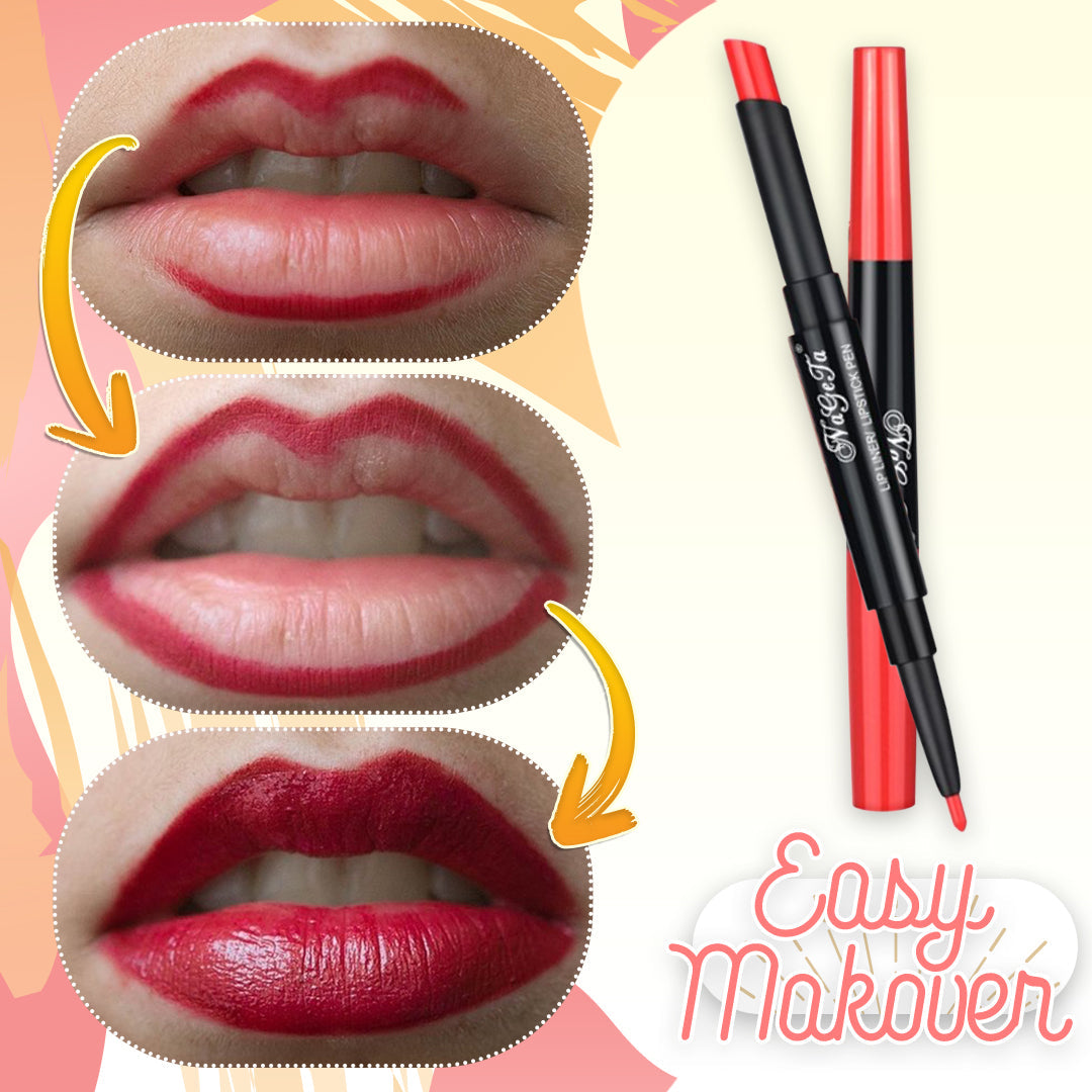 2 in 1 Lip Liner Lipstick