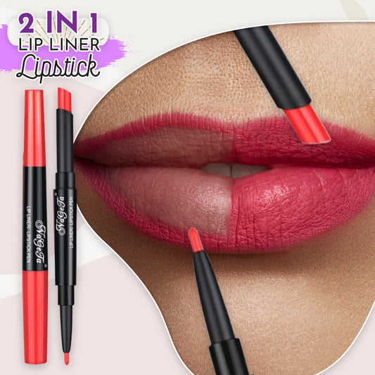 2 in 1 Lip Liner Lipstick