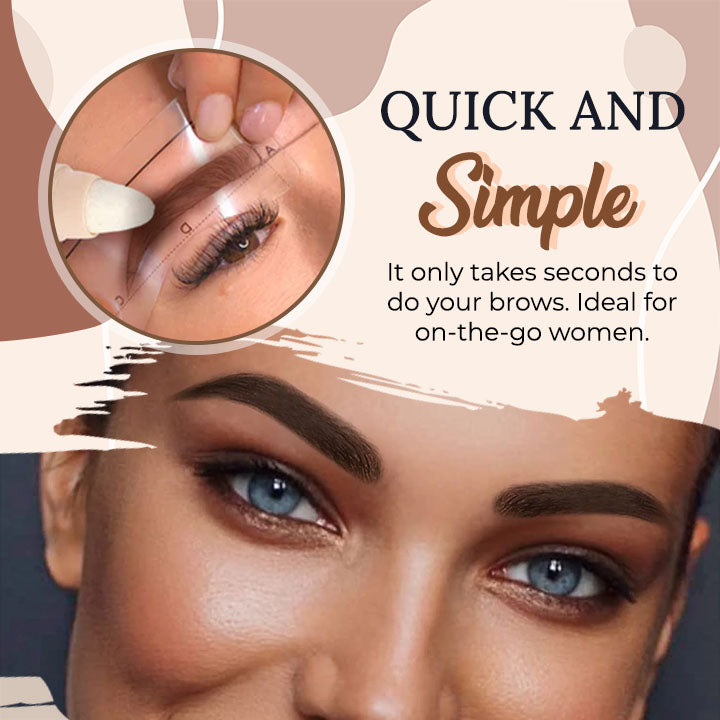 NEW One Step Brow Stamp Shaping Kit