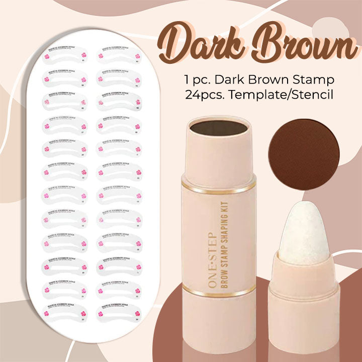 NEW One Step Brow Stamp Shaping Kit