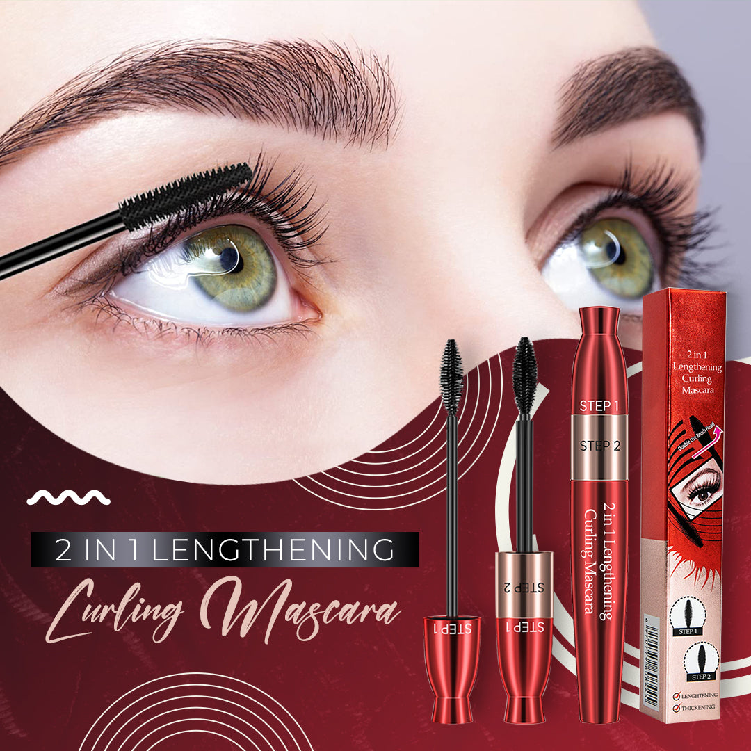 2 In 1 Lengthening Curling Mascara