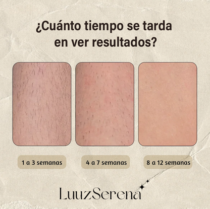 🟩LuuzSerena Depiladora IPL Suave + Gel Conductor Regalo