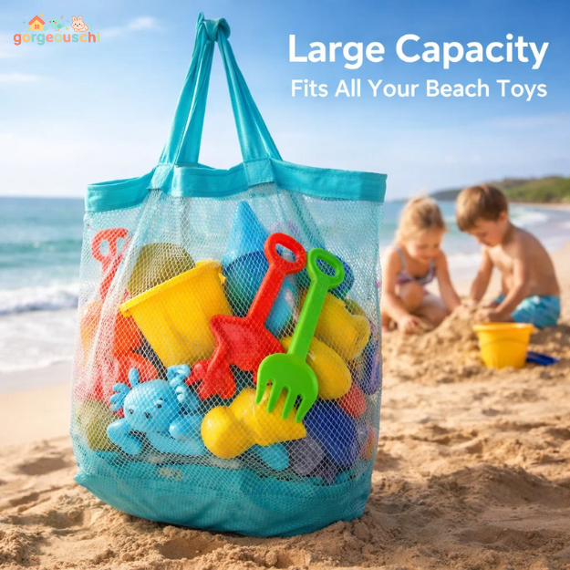 Kids Mesh Beach Toy Storage Bag